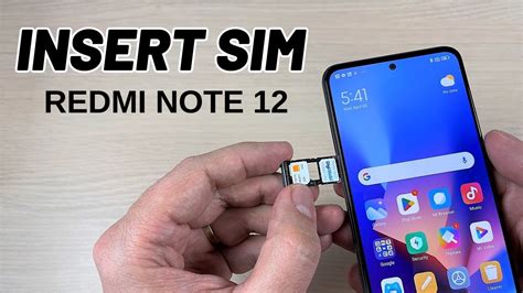 How to Insert SIM and SD Card to XIAOMI Redmi .
